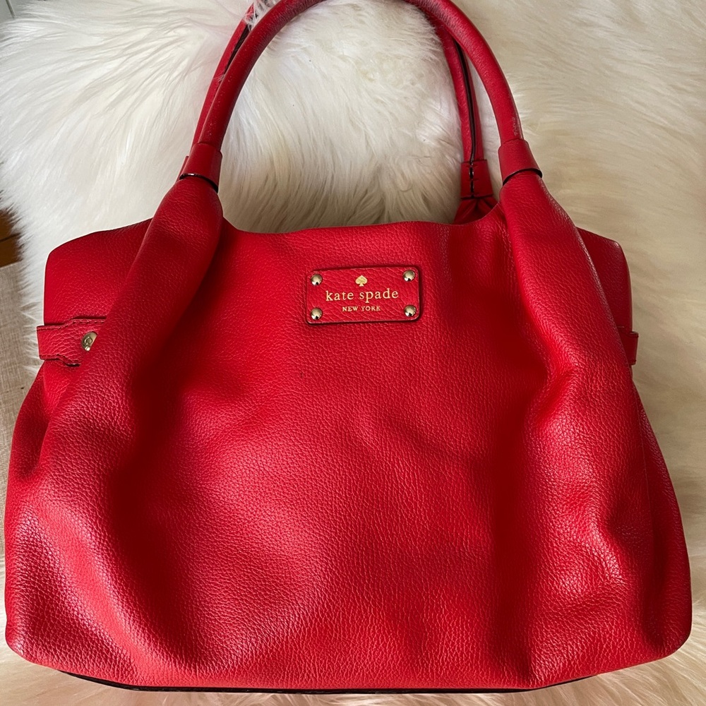 Used Beautiful red Kate spade